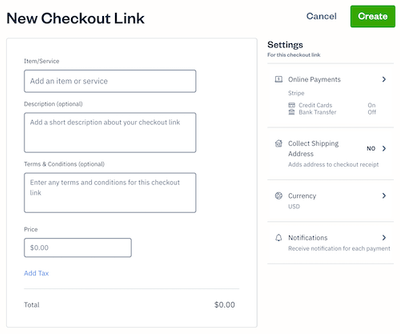 What are Checkout Links? – FreshBooks